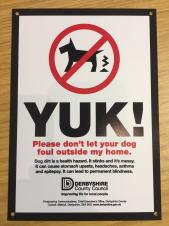 Dog fouling on the increase - please pick up after your dog