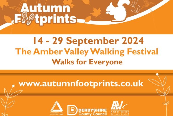 "Autumn Footprints" the Amber Valley Walking Festival - 14-29 September