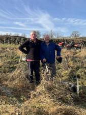 Tree planting at Chevin Golf Club